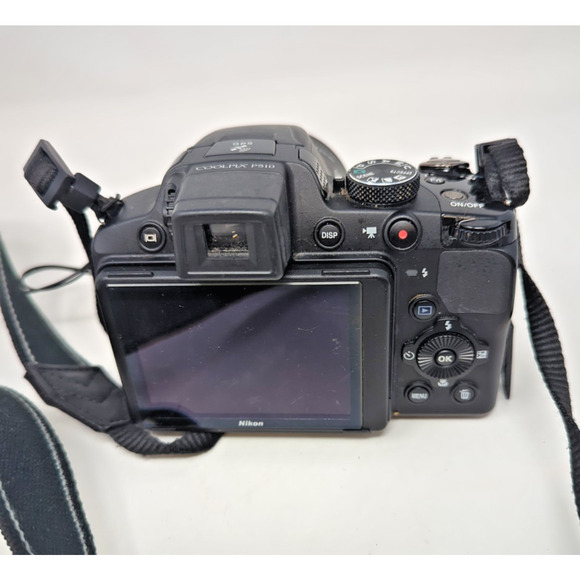 Nikon Coolpix P510 Black Digital Camera 4.3-180mm 42X Optical Zoom Wide Full HD - Picture 5 of 7